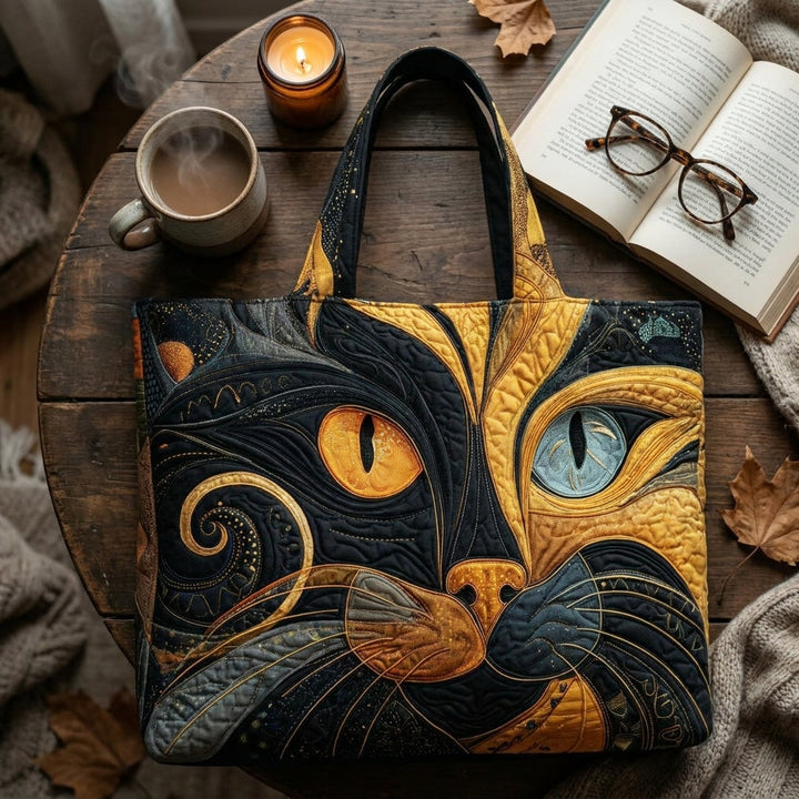 Mystic Cat | Borsa Artigianale Trapuntata