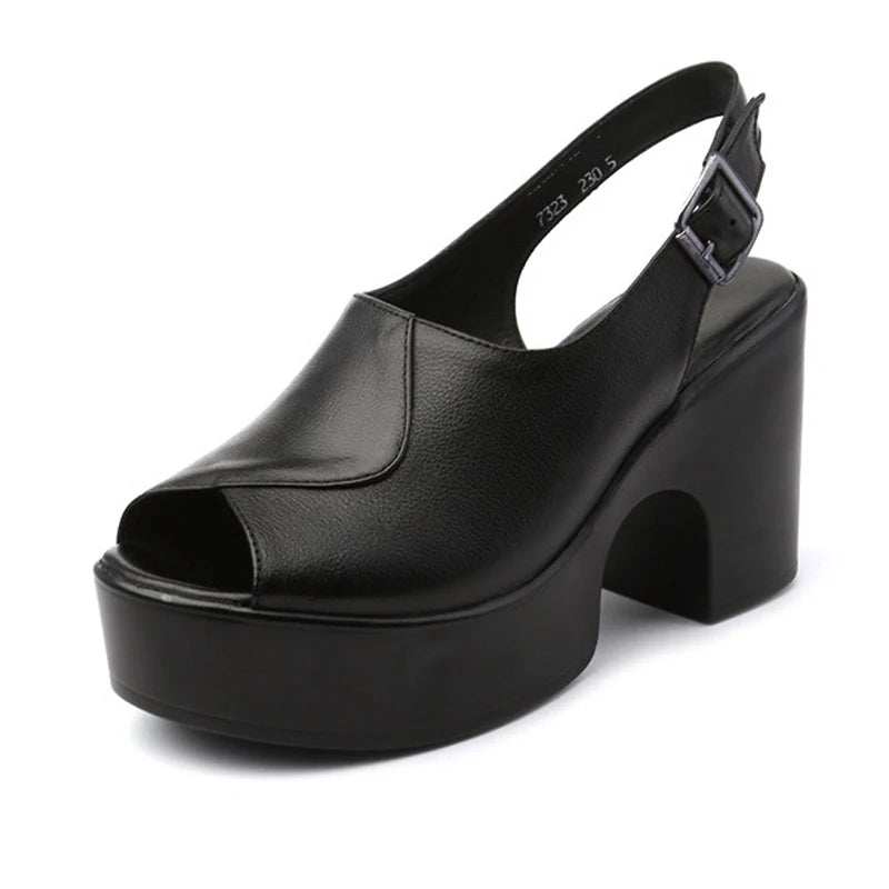 Alessandra | Sandali platform sofisticati