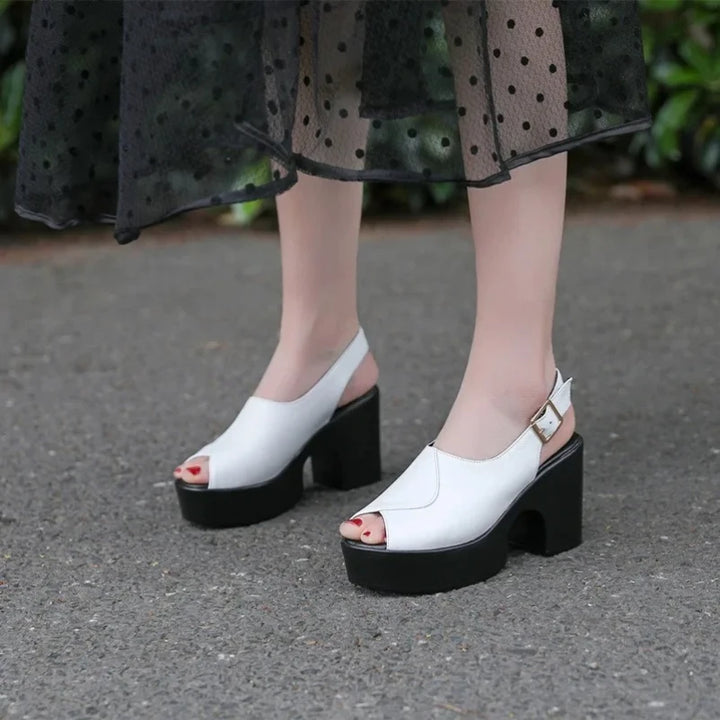 Alessandra | Sandali platform sofisticati