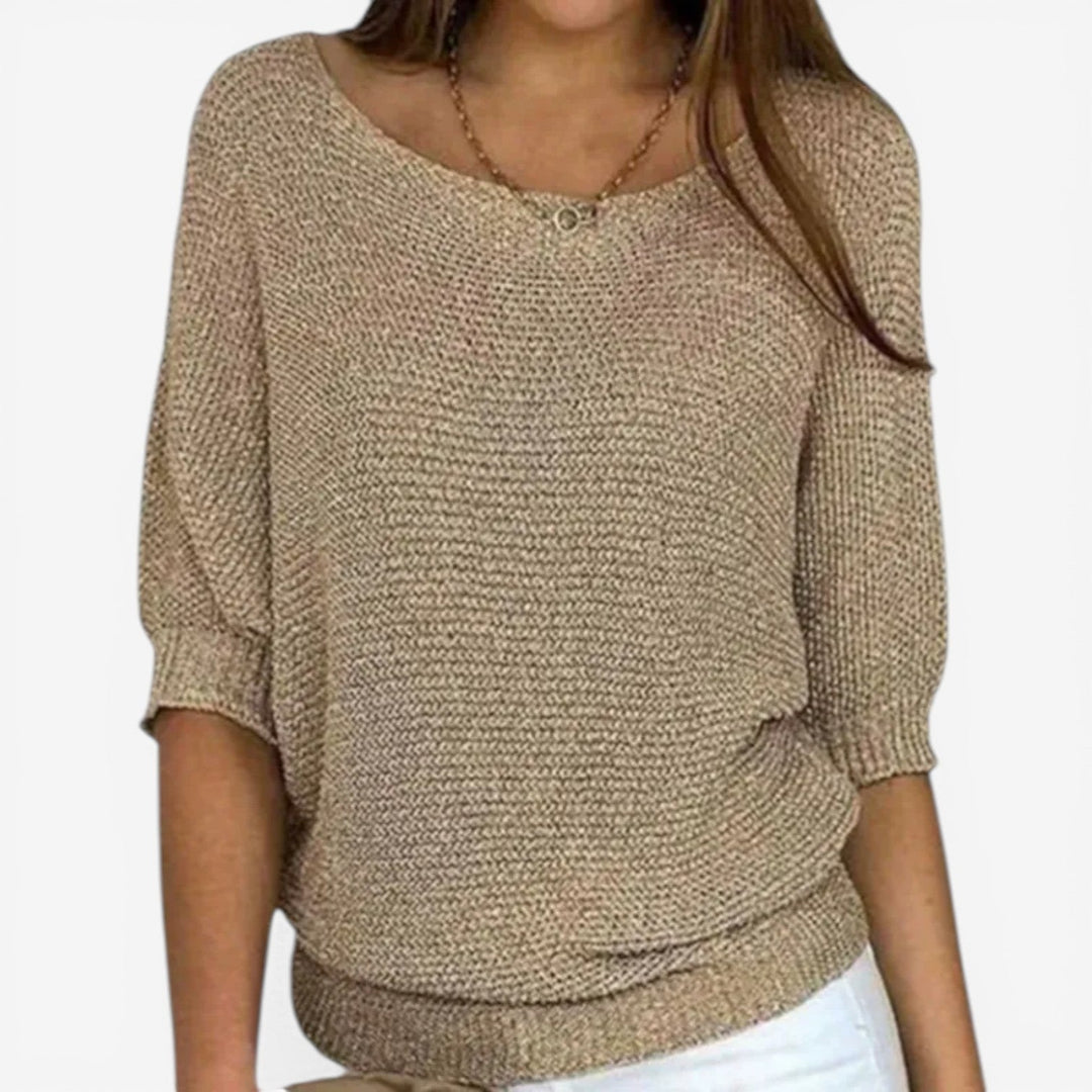 Kelsie™ Maglia casual morbida