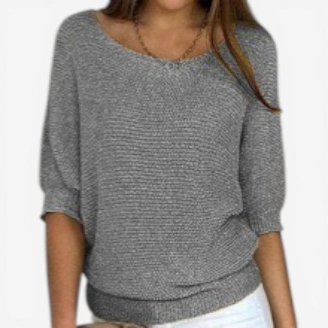 Kelsie™ Maglia casual morbida